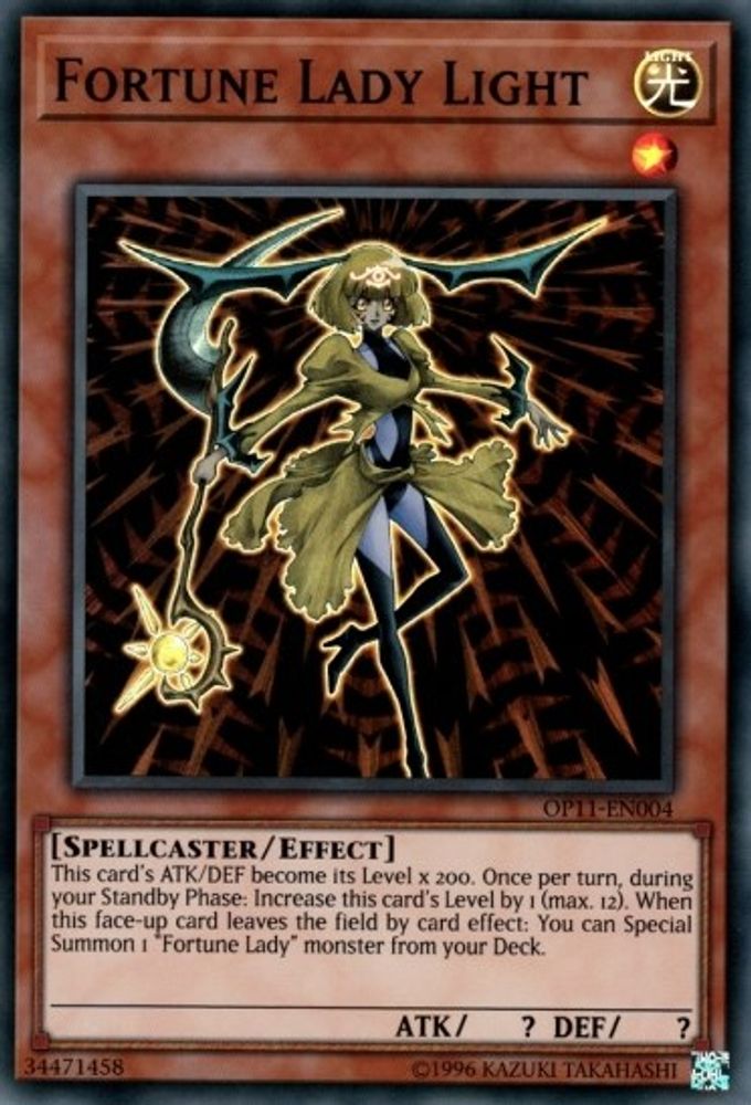 Fortune Lady Light (OP11-EN004) - Super Rare