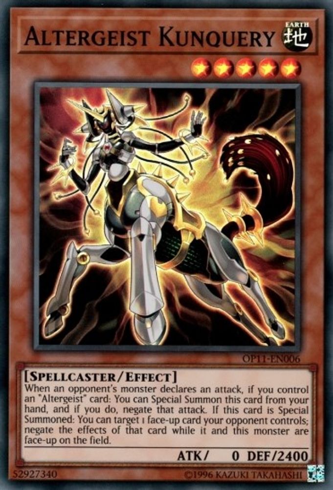 Altergeist Kunquery (OP11-EN006) - Super Rare