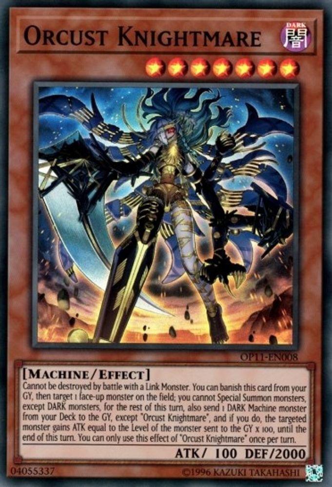 Orcust Knightmare (OP11-EN008) - Super Rare