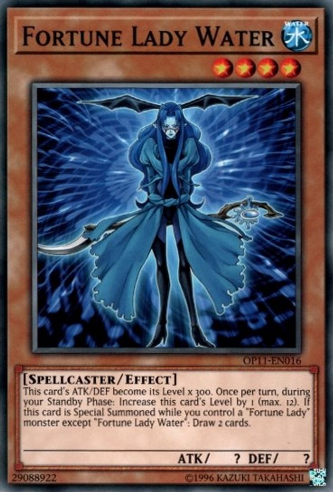 Fortune Lady Water (OP11-EN016) - Common