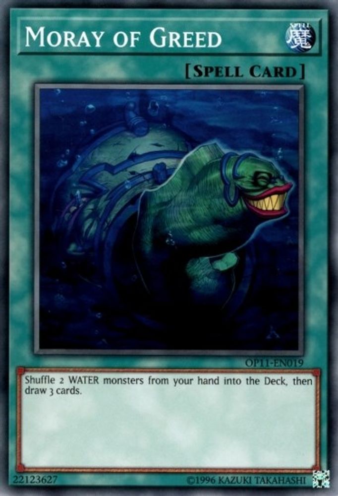 Moray of Greed (OP11-EN019) - Common