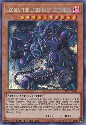 Exodia, le défenseur légendaire [TN19-EN003] Prismatic Secret Rare 