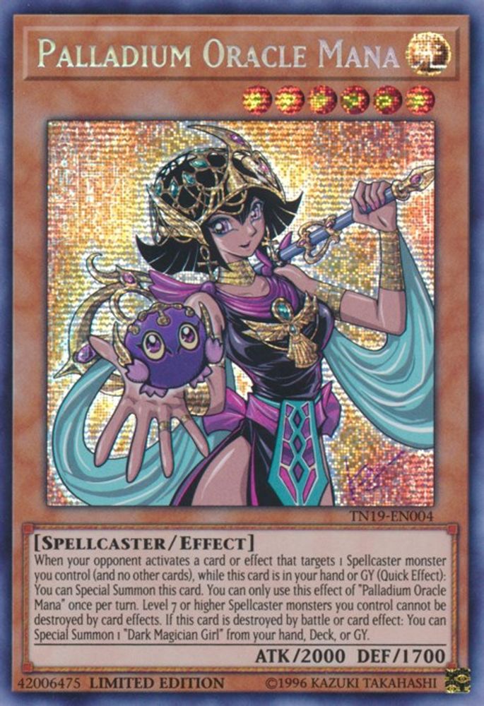 Palladium Oracle Mana (TN19-EN004) - Prismatic Secret Rare