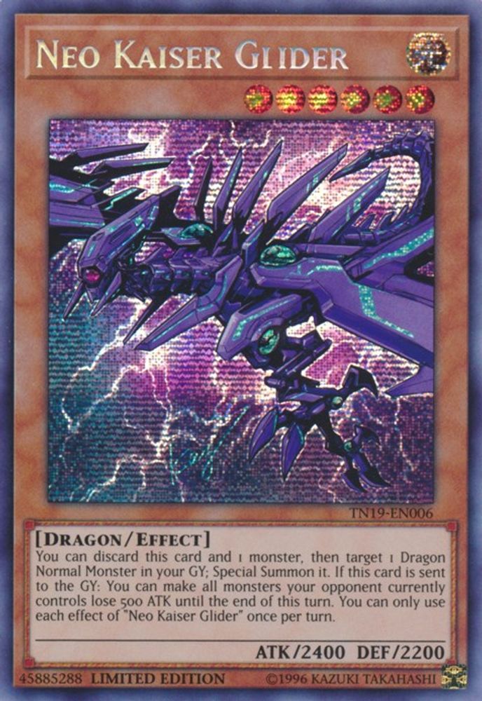Neo Kaiser Glider (TN19-EN006) - Prismatic Secret Rare