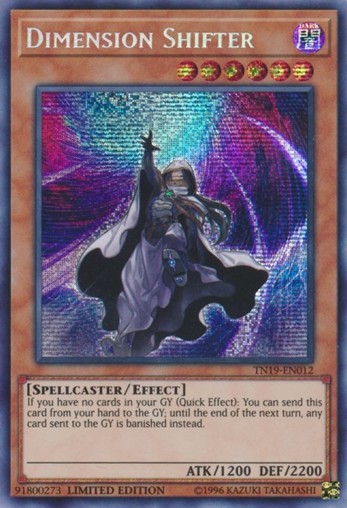 Dimension Shifter [TN19-EN012] Prismatique Secret Rare 