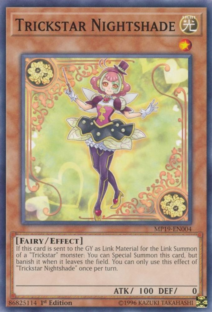 Trickstar Nightshade (MP19-EN004) - Common