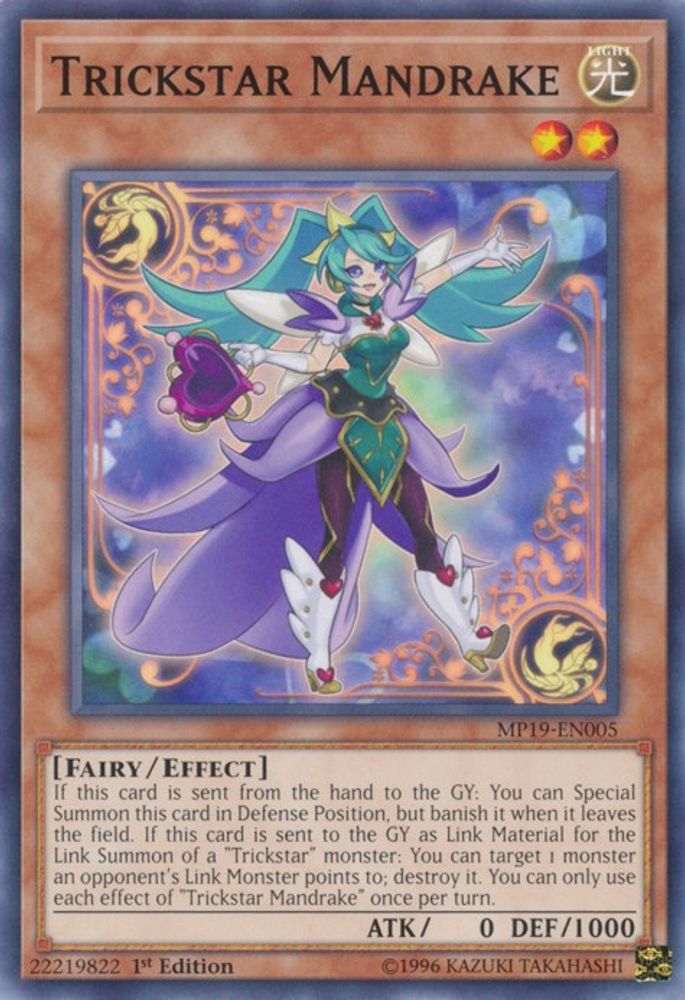 Mandrake Trickstar [MP19-EN005] Commune 