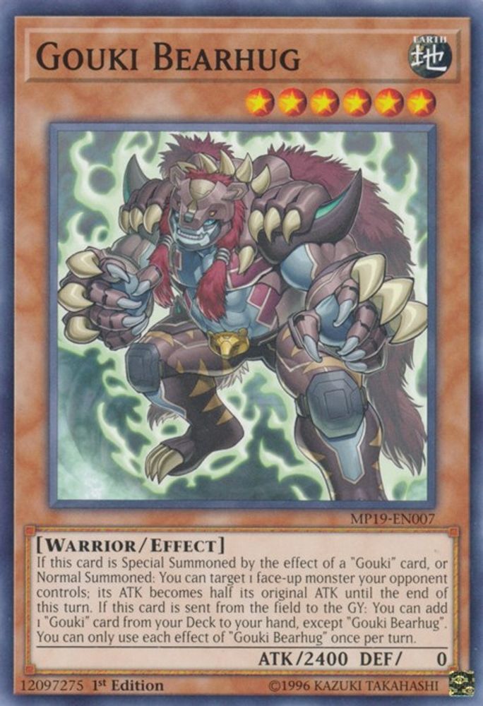 Gouki Bearhug [MP19-EN007] Commun 