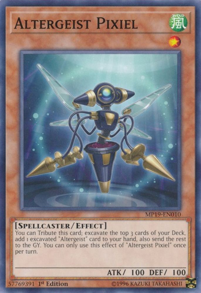 Altergeist Pixiel (MP19-EN010) - Common
