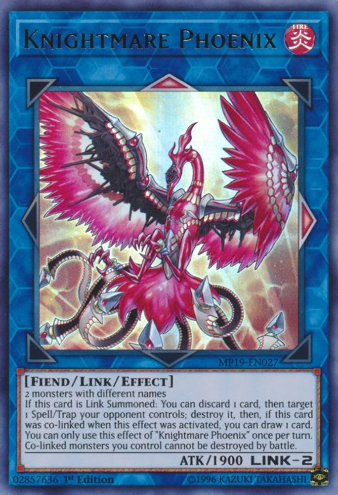 Knightmare Phénix [MP19-EN027] Ultra Rare 