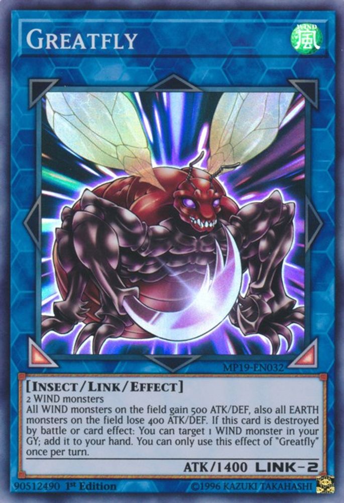 Greatfly (MP19-EN032) - Super Rare