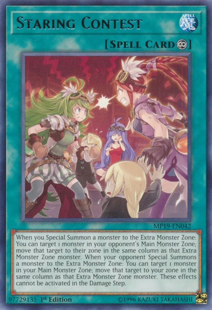 Staring Contest (MP19-EN042) - Rare