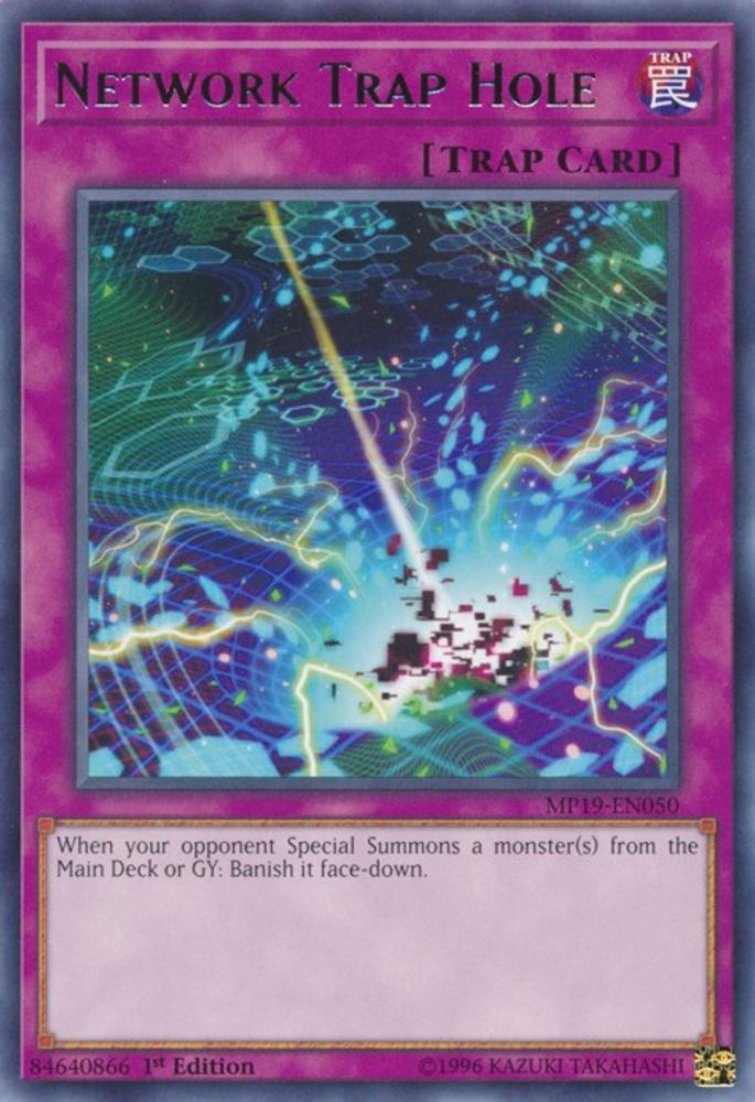 Network Trap Hole (MP19-EN050) - Rare
