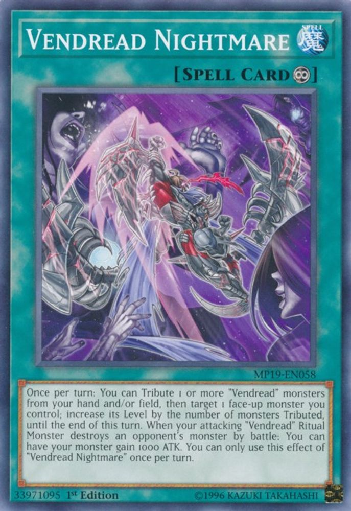 Vendread Nightmare (MP19-EN058) - Common