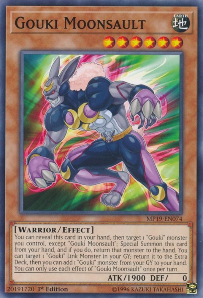Gouki Moonsault (MP19-EN074) - Common