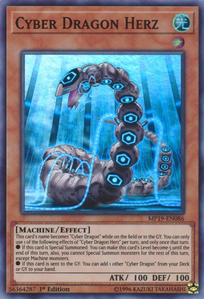 Cyber Dragon Herz (MP19-EN086) - Super Rare