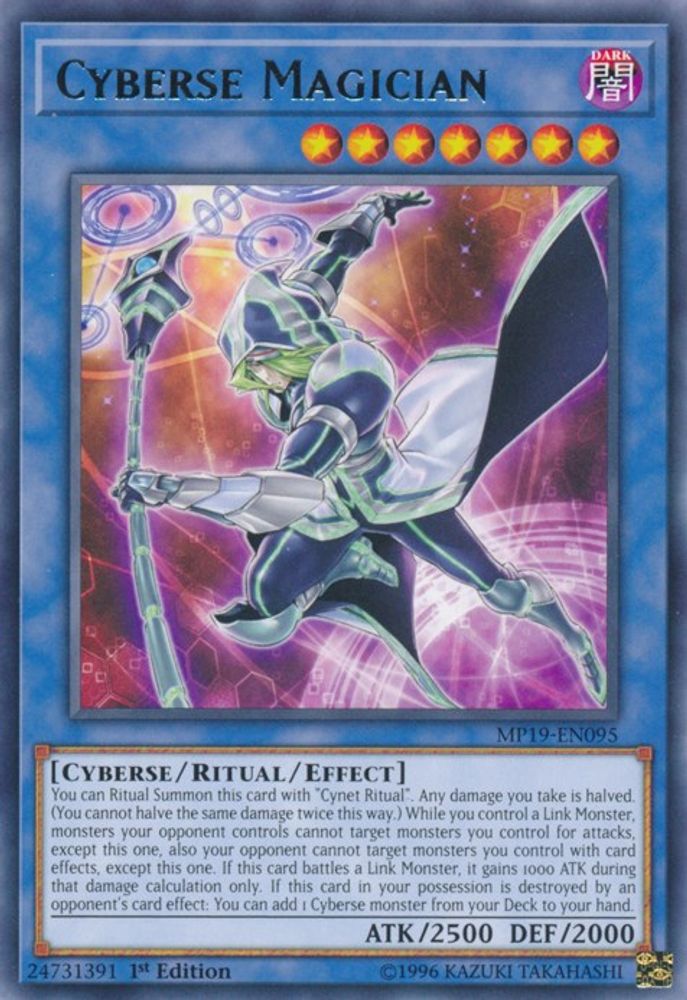 Cyberse Magician (MP19-EN095) - Rare