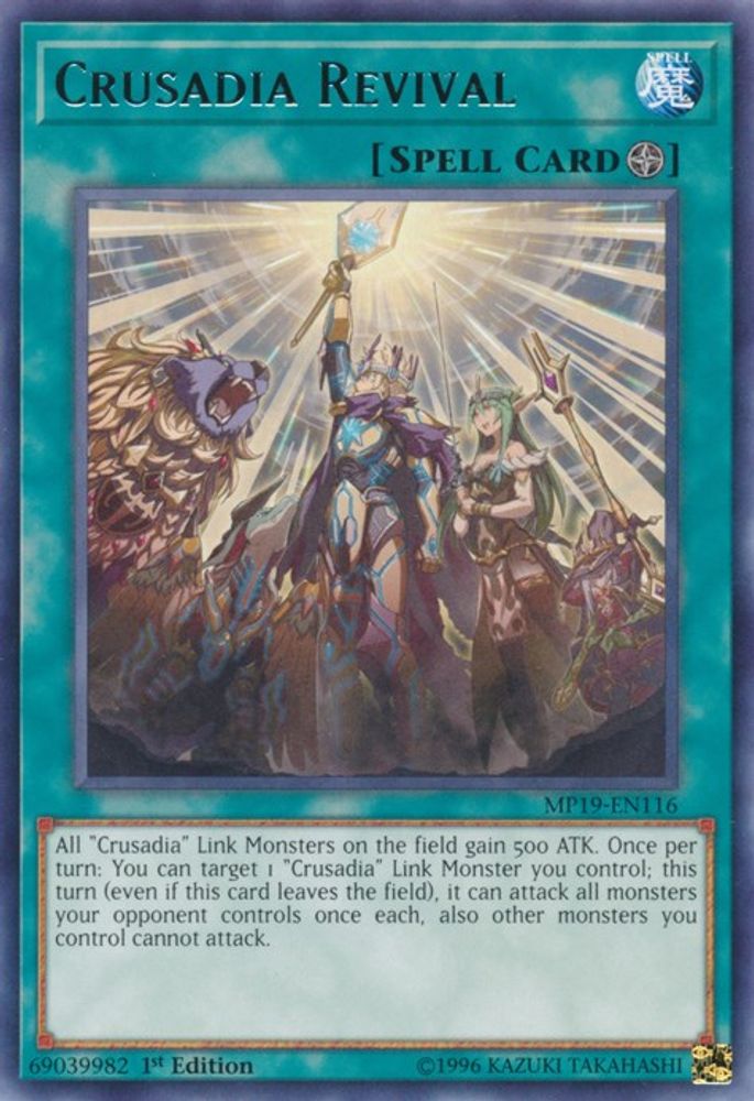Crusadia Revival (MP19-EN116) - Rare