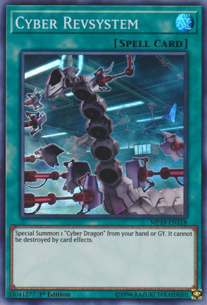 Cyber Revsystem (MP19-EN118) - Super Rare