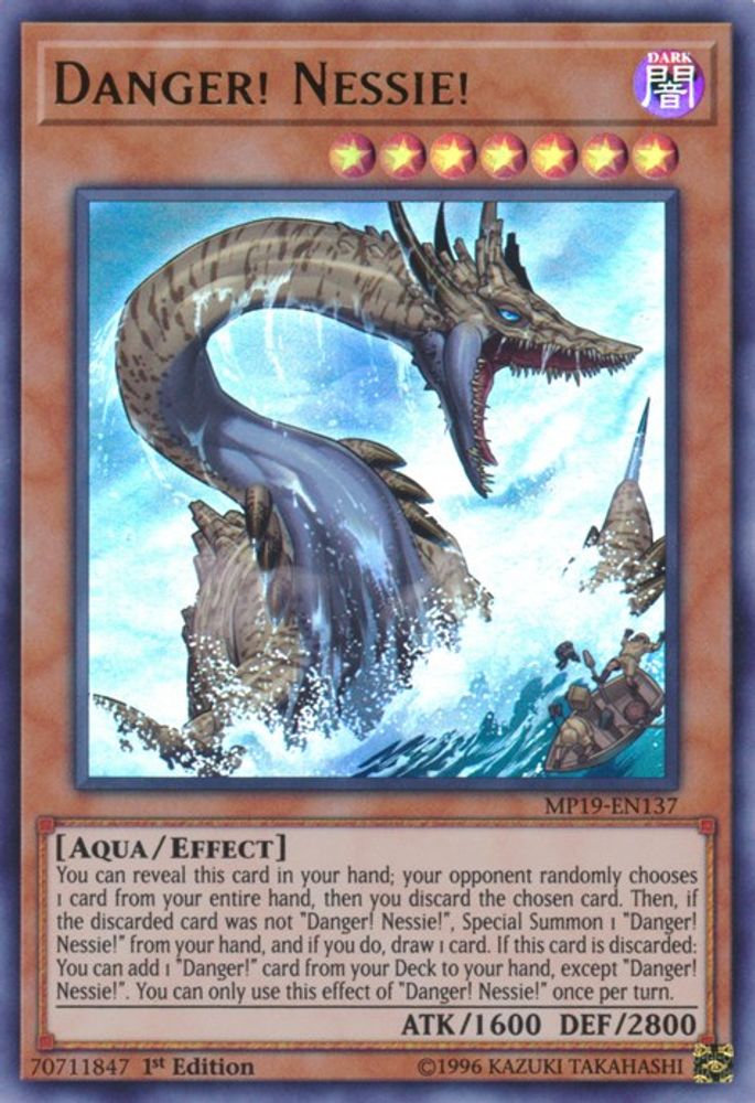 Danger! Nessie ! [MP19-FR137] Ultra-rare 