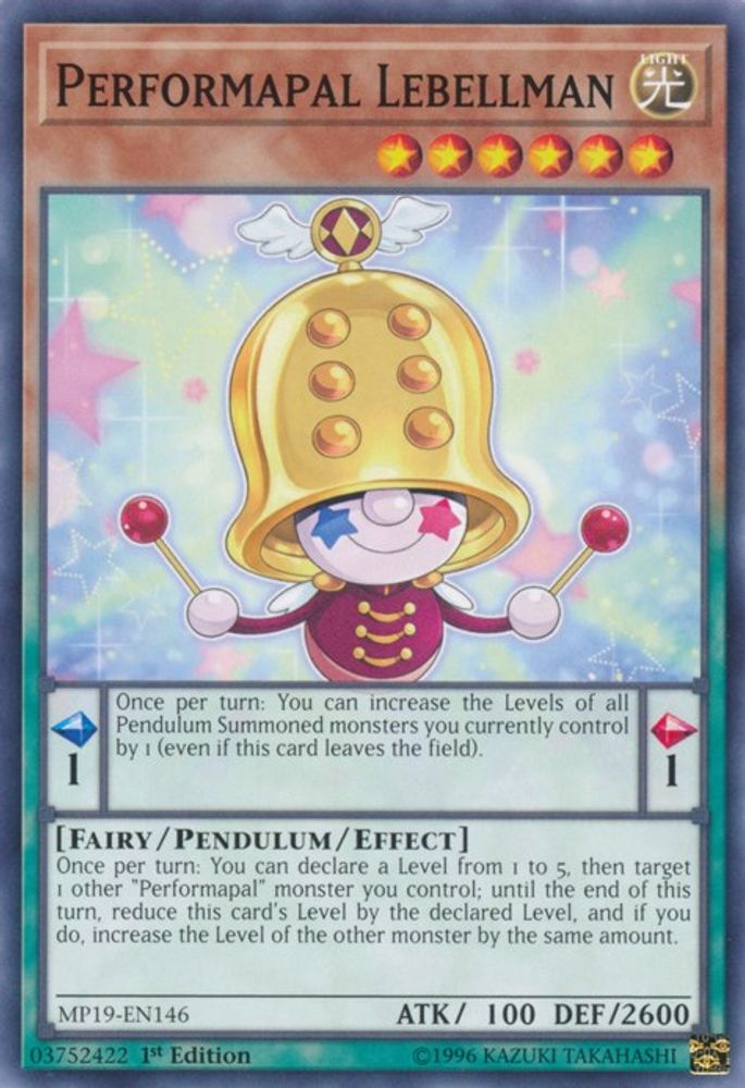 Performapal Lebellman (MP19-EN146) - Common