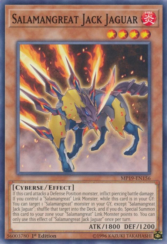 Salamangreat Jack Jaguar (MP19-EN156) - Common