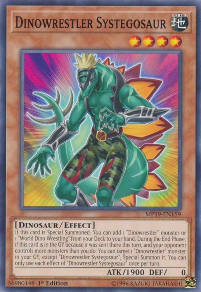 Dinowrestler Systegosaur (MP19-EN159) - Common