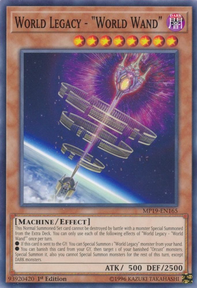 World Legacy - "World Wand" (MP19-EN165) - Common