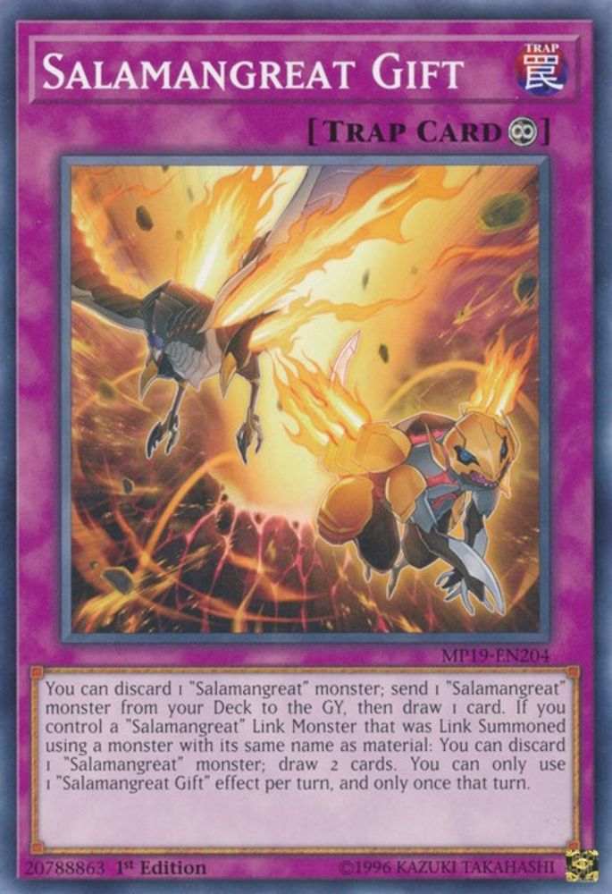 Salamangreat Gift (MP19-EN204) - Common