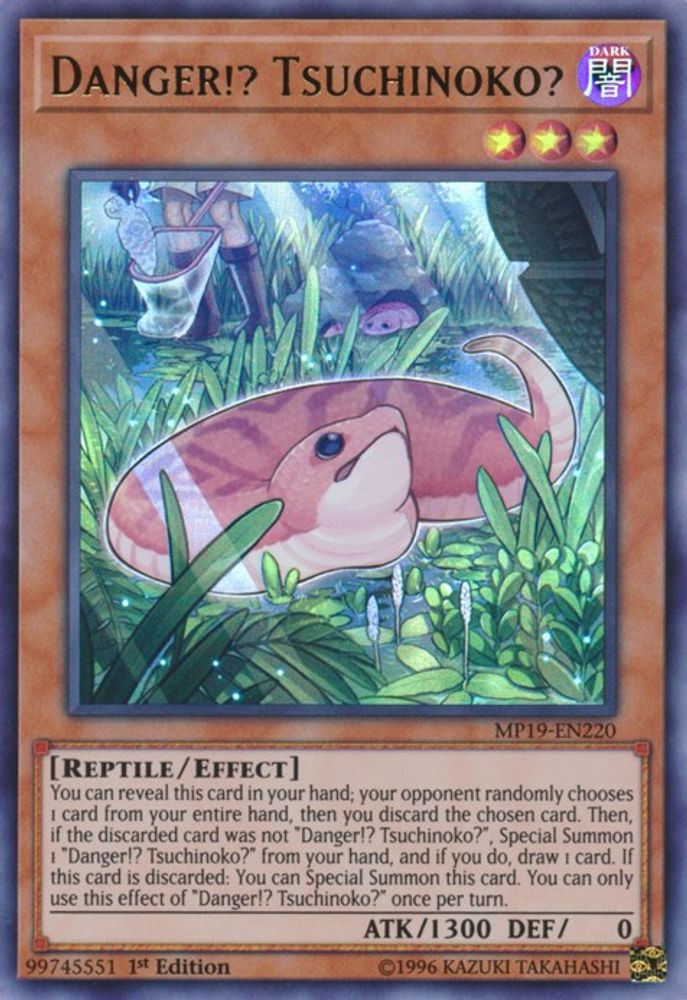 Danger!? Tsuchinoko? [MP19-EN220] Ultra-rare 