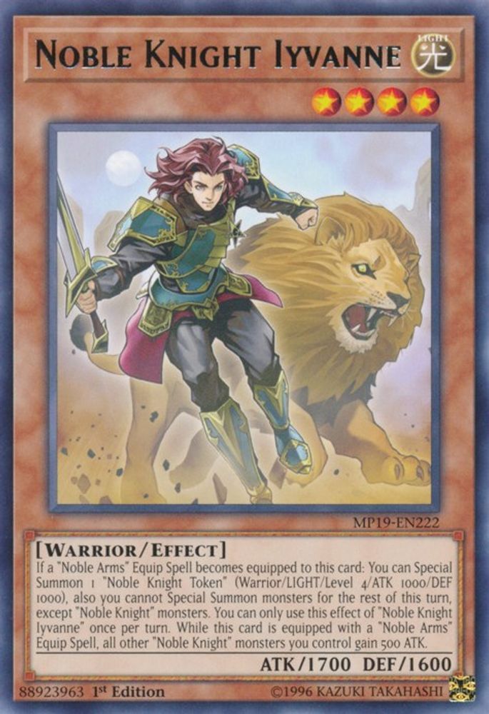 Noble Knight Iyvanne (MP19-EN222) - Rare