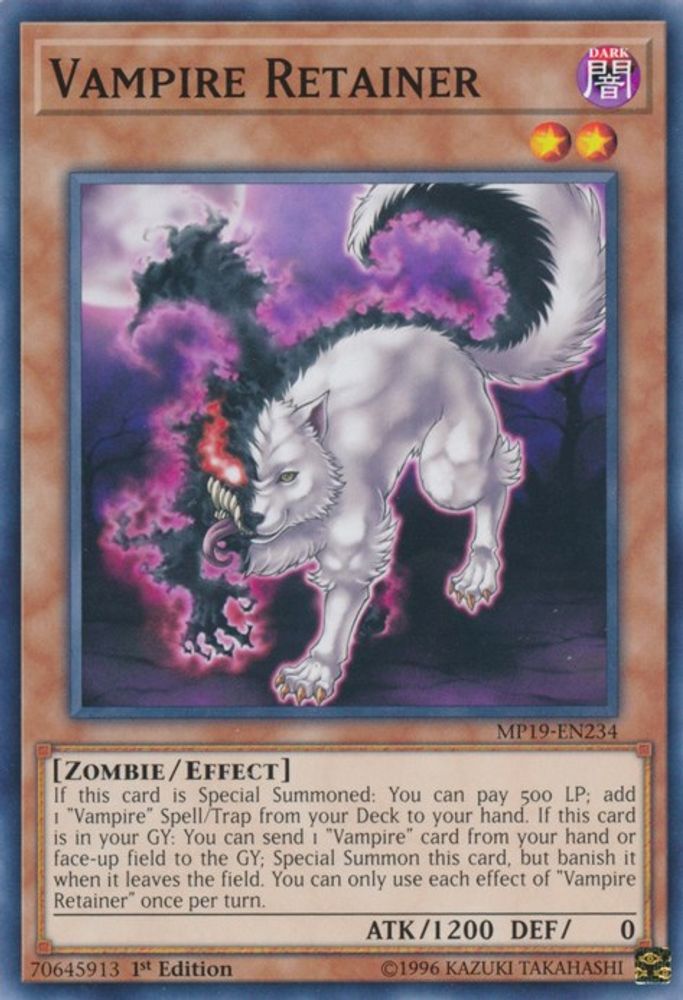 Vampire Retainer (MP19-EN234) - Common