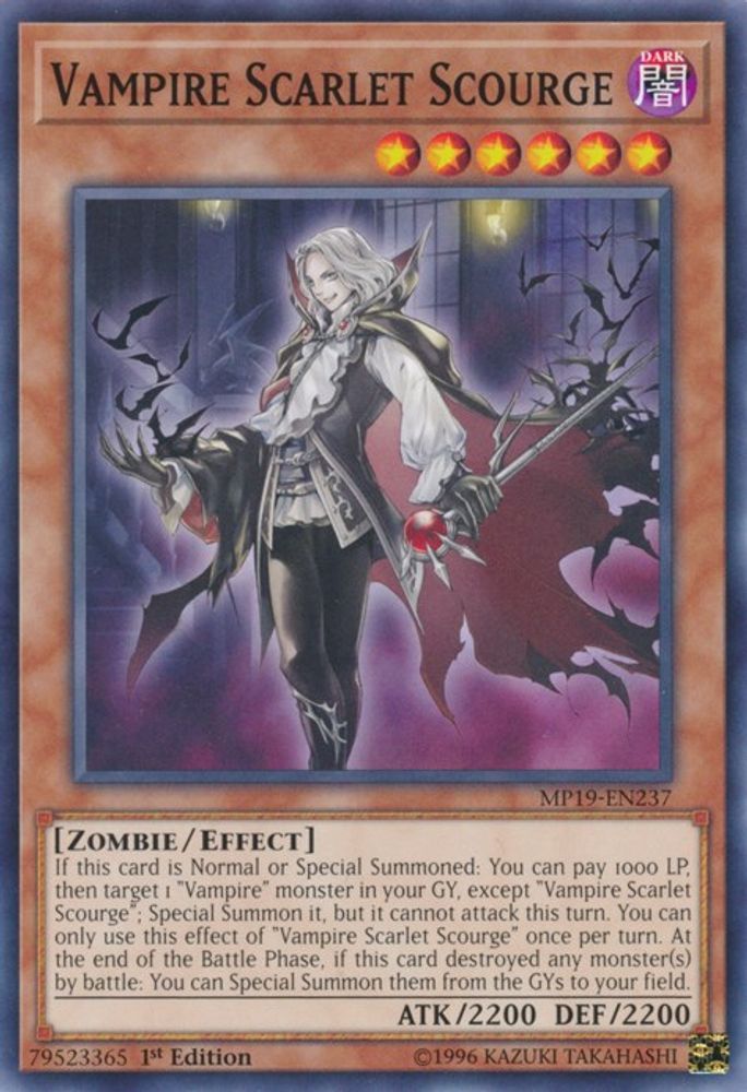 Vampire Scarlet Scourge (MP19-EN237) - Common