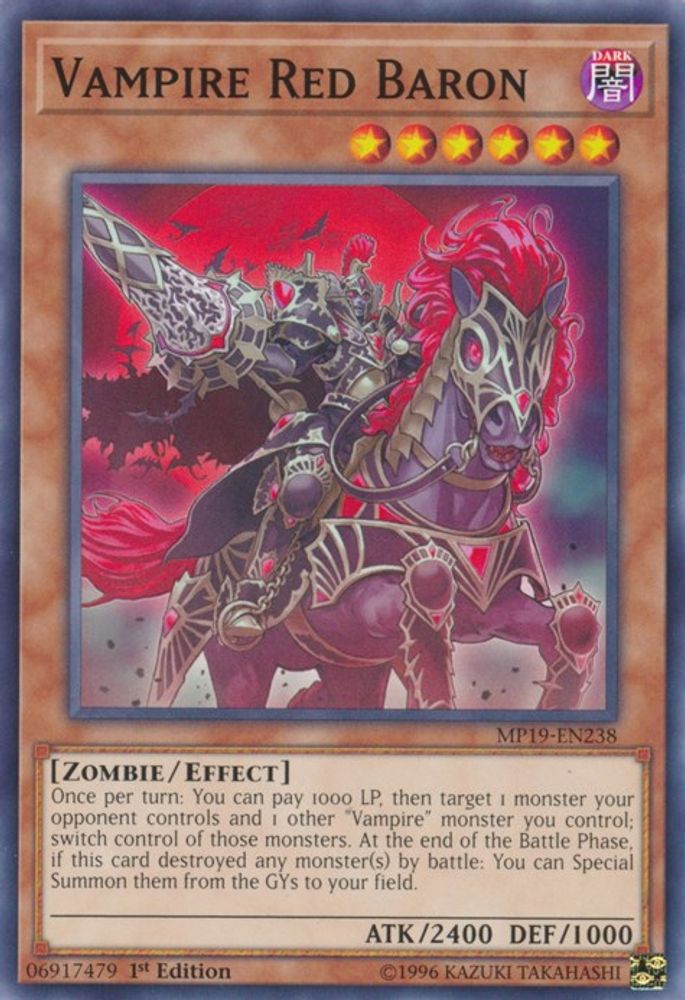 Vampire Red Baron (MP19-EN238) - Common