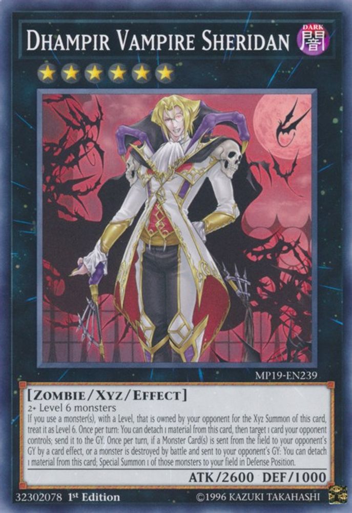 Dhampir Vampire Sheridan (MP19-EN239) - Common