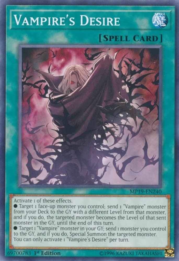 Vampire's Desire (MP19-EN240) - Common