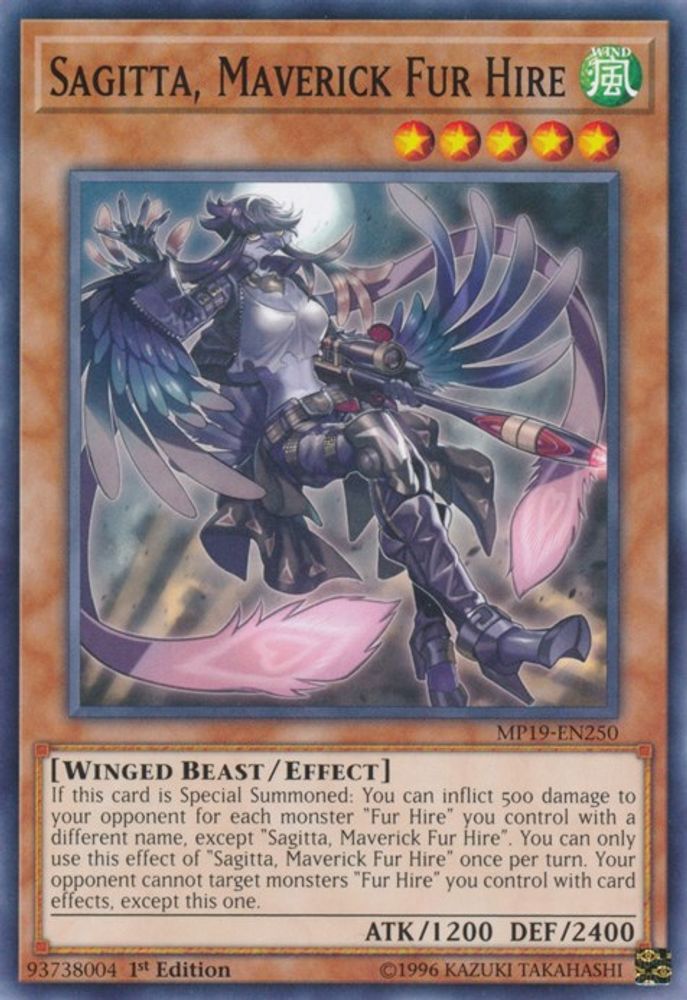Sagitta, Maverick Fur Hire (MP19-EN250) - Common