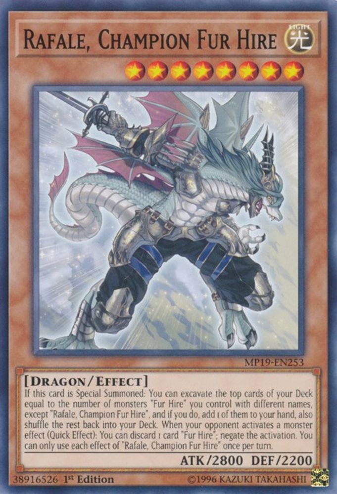 Rafale, Champion Fur Hire (MP19-EN253) - Common