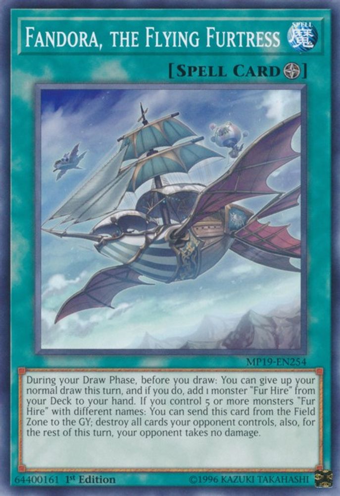 Fandora, the Flying Furtress (MP19-EN254) - Common