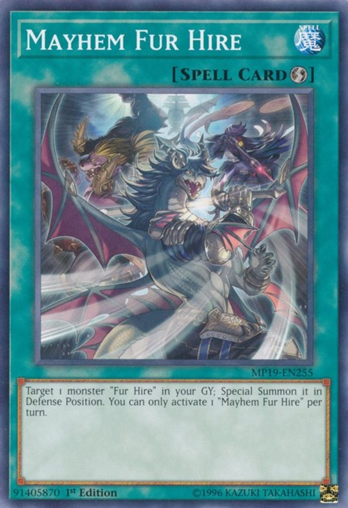 Mayhem Fur Hire (MP19-EN255) - Common