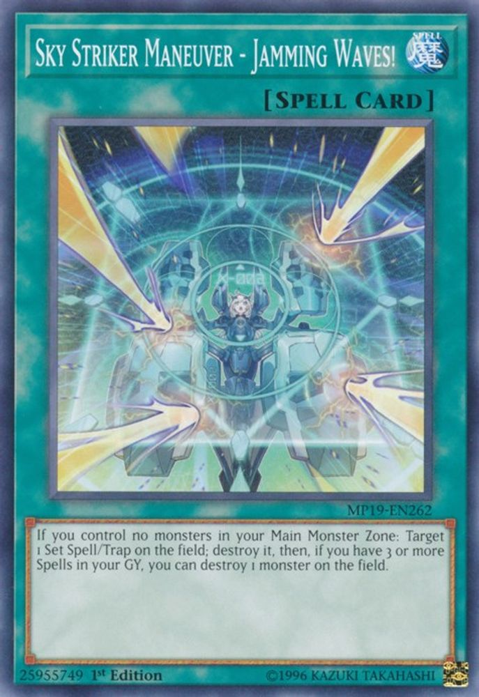 Sky Striker Maneuver - Jamming Waves! (MP19-EN262) - Common