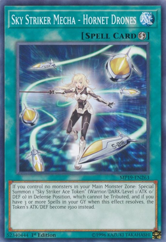 Sky Striker Mecha - Hornet Drones (MP19-EN263) - Common