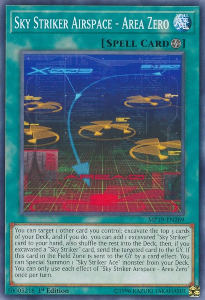 Sky Striker Airspace - Area Zero (MP19-EN269) - Common
