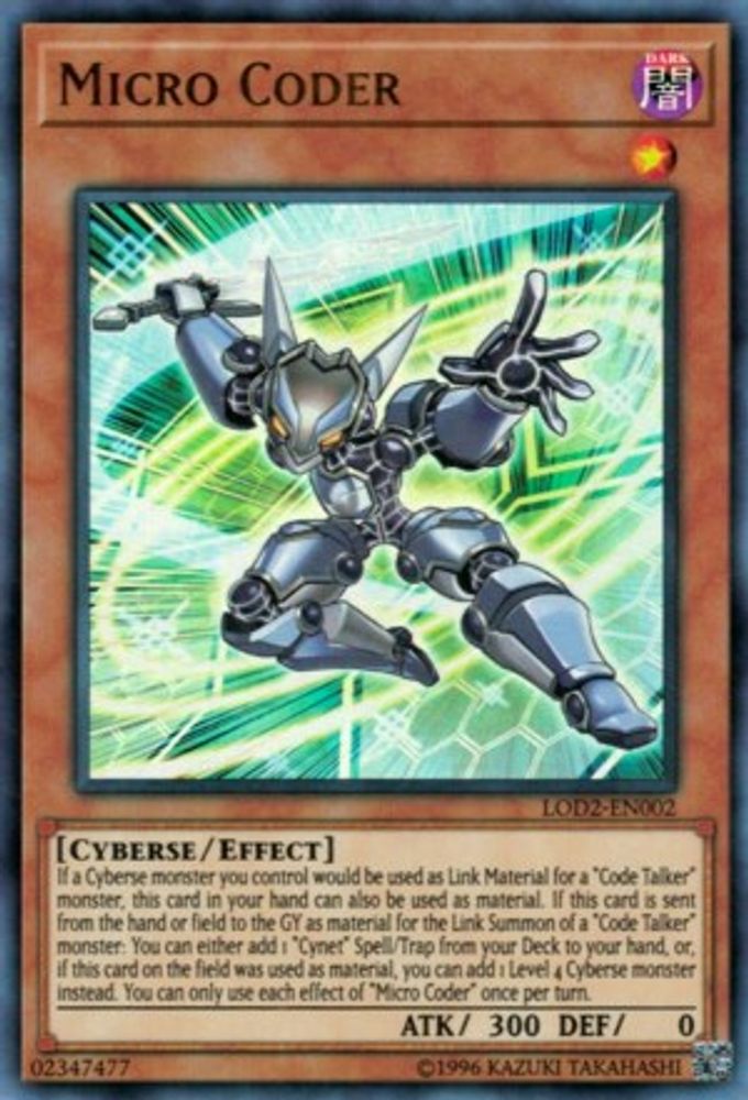 Micro Coder (LOD2-EN002) - Ultra Rare
