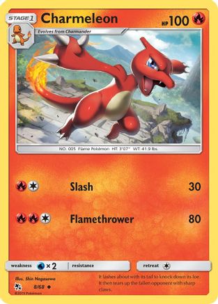 Charmeleon 008  - Uncommon