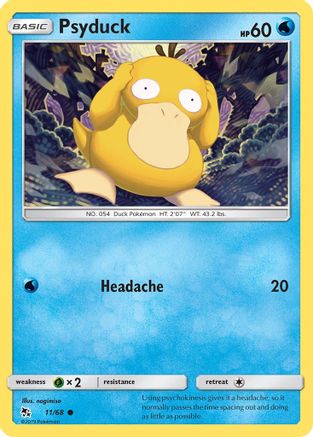 Psyduck (11/68) [Soleil et Lune : Destins cachés] 