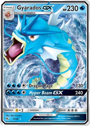 Gyarados GX 016  - Holofoil - Ultra Rare