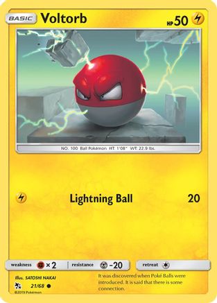 Voltorb 021  - Common