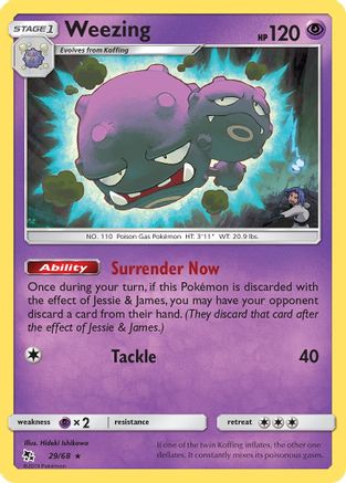 Weezing (29/68) [Soleil et Lune : Destins cachés] 