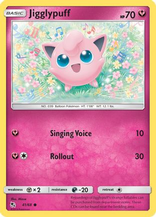 Jigglypuff (41/68) [Soleil et Lune : Destins cachés] 
